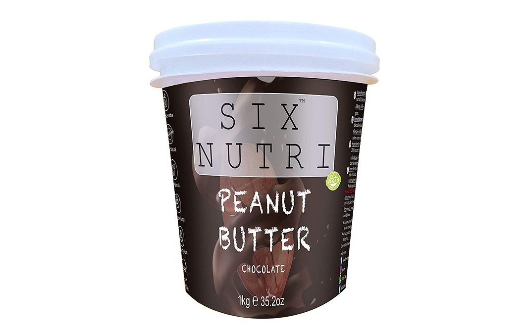 Fitjars Six Nutri Peanut Butter    Tub  1 kilogram